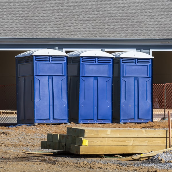 how do you dispose of waste after the portable restrooms have been emptied in Turkey North Carolina